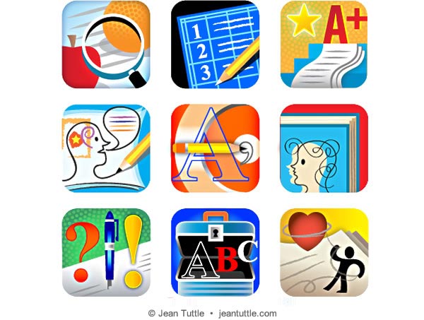 Homework Helpers Web Section Icons
