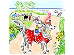 Dog Park Cartoon